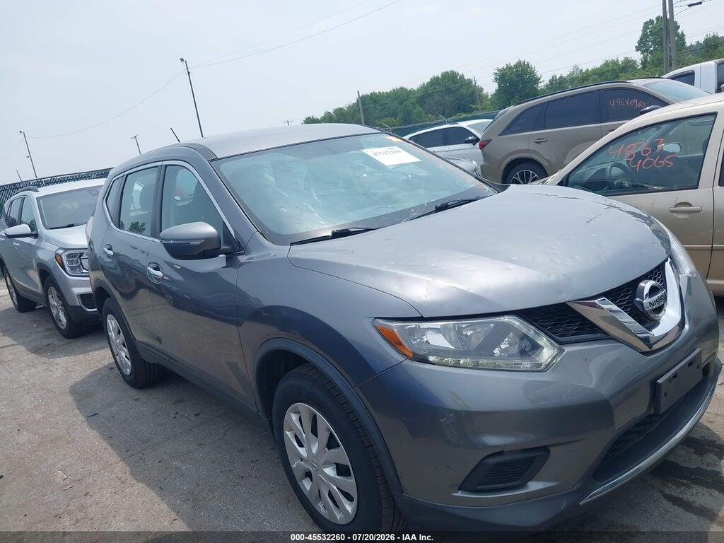 KNMAT2MVXFP590821 2015 NISSAN ROGUE photo no. 1