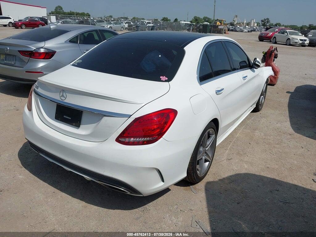 55SWF4JB8JU246375 2018 MERCEDES-BENZ C 300 photo no. 4
