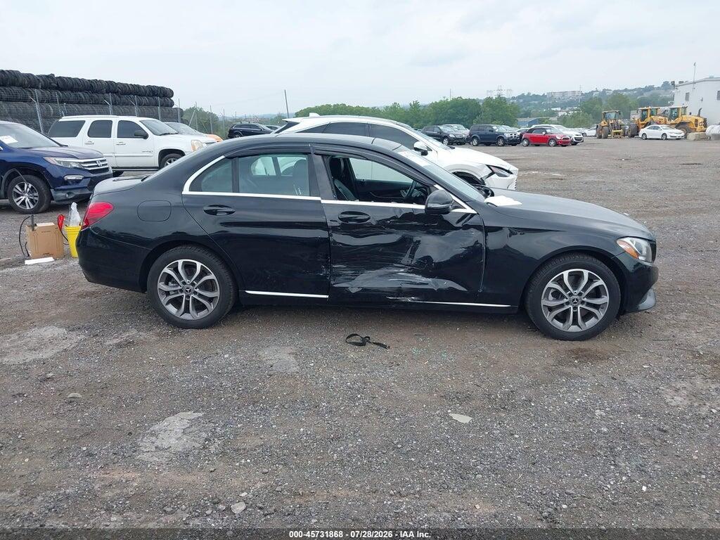 WDDWF4KB9JR403251 2018 MERCEDES-BENZ C 300 photo no. 12