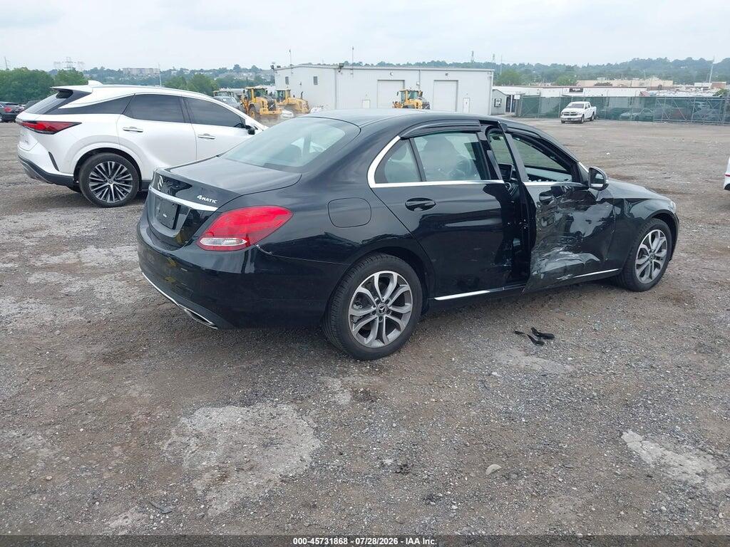 WDDWF4KB9JR403251 2018 MERCEDES-BENZ C 300 photo no. 4