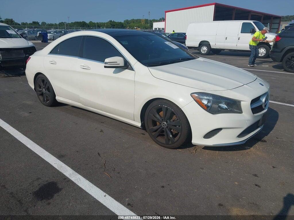 WDDSJ4GB9JN586938 2018 MERCEDES-BENZ CLA 250 photo no. 1