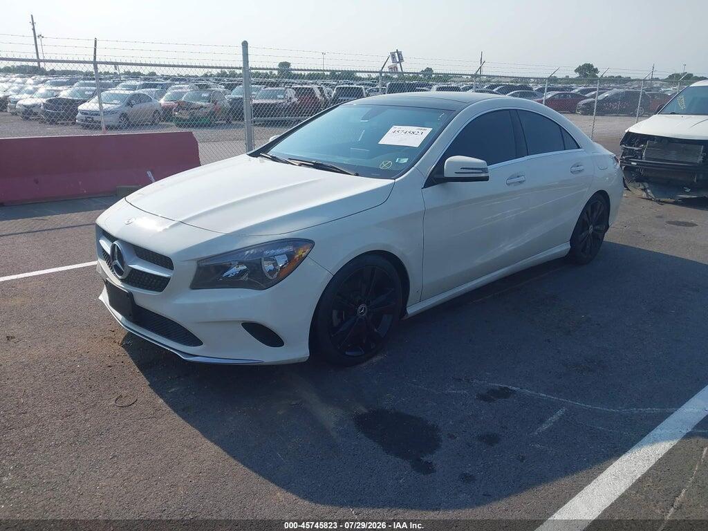 WDDSJ4GB9JN586938 2018 MERCEDES-BENZ CLA 250 photo no. 2