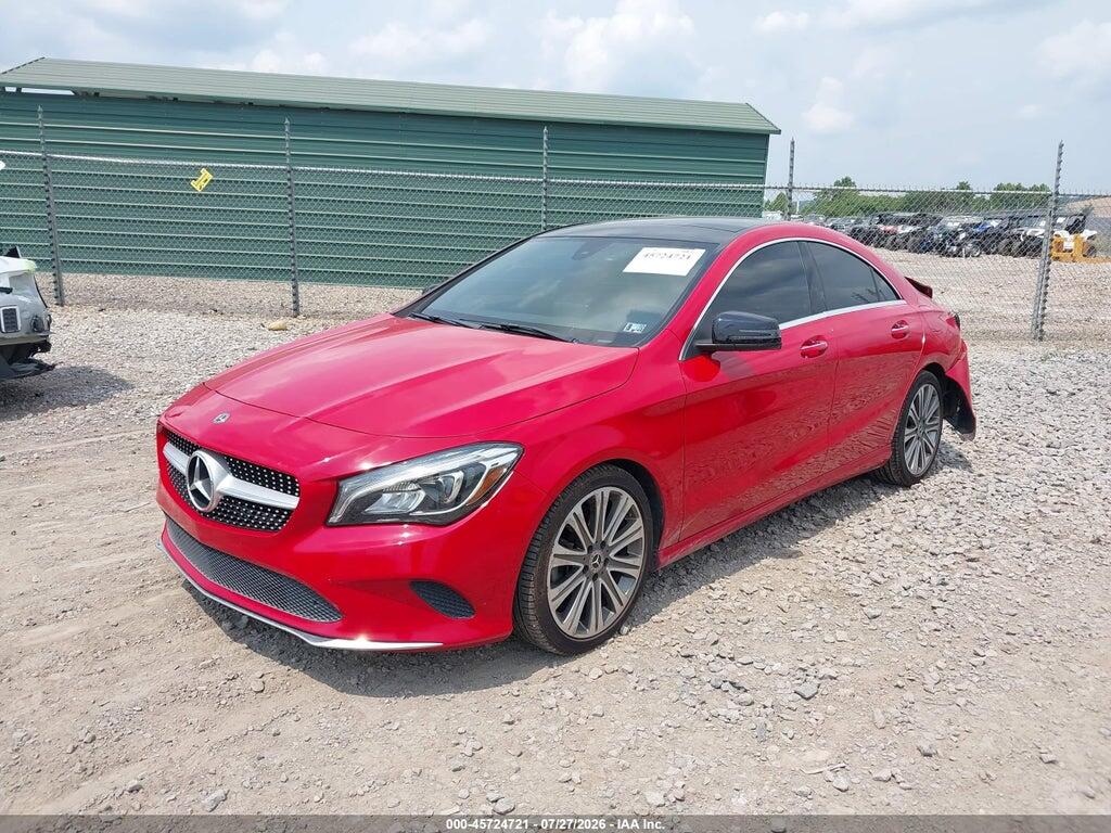 WDDSJ4GB6JN520718 2018 MERCEDES-BENZ CLA 250 photo no. 2
