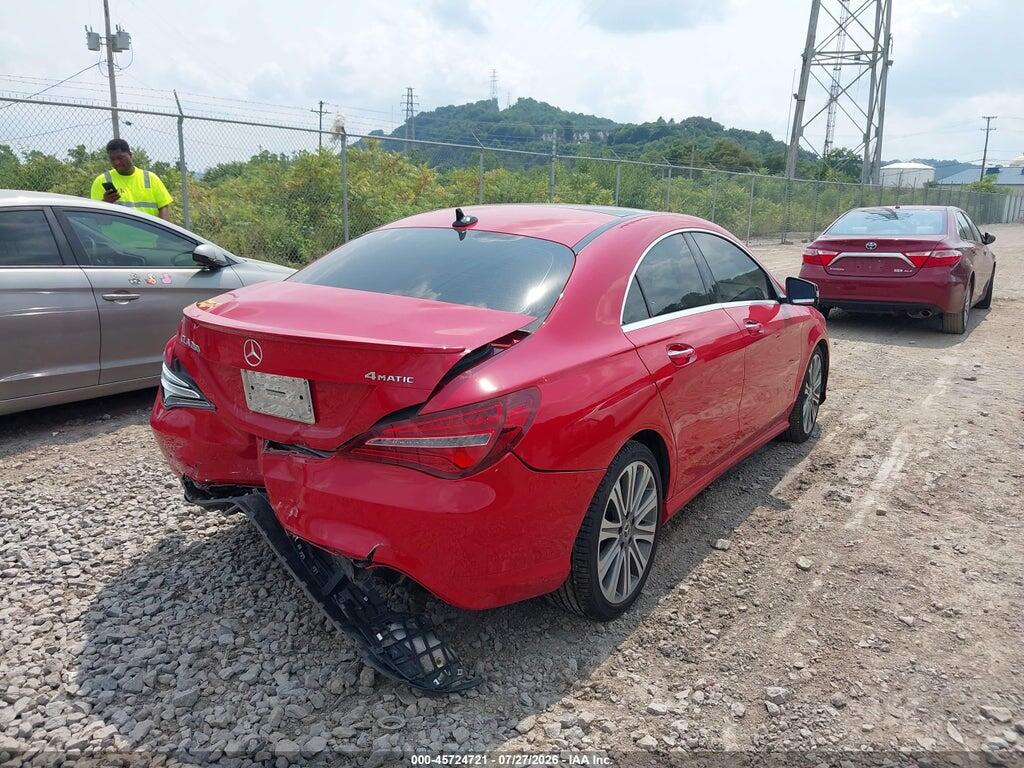 WDDSJ4GB6JN520718 2018 MERCEDES-BENZ CLA 250 photo no. 4