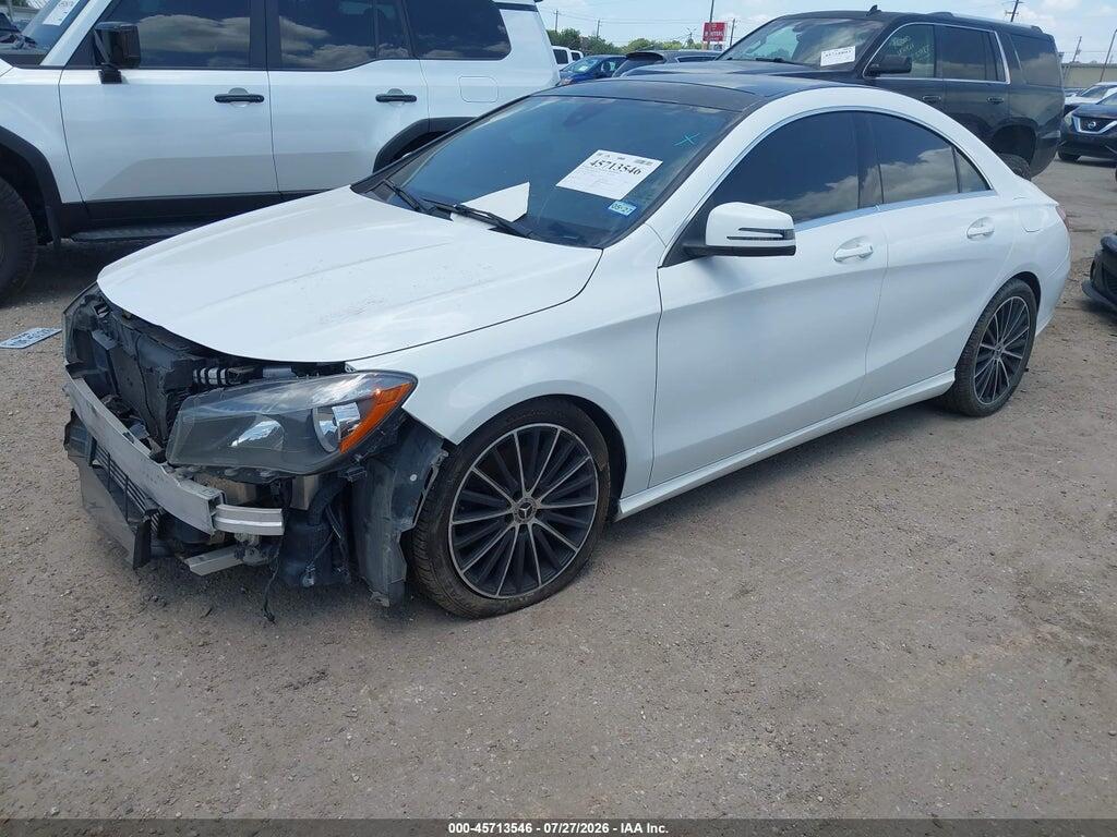 WDDSJ4EB2JN642317 2018 MERCEDES-BENZ CLA 250 photo no. 2