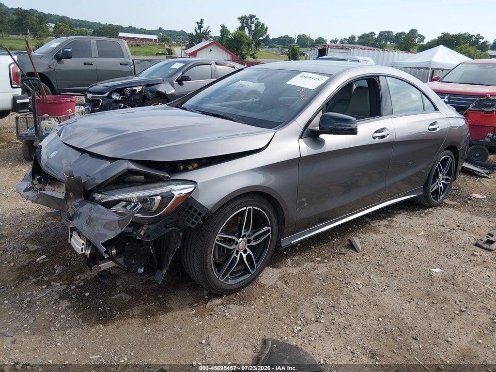 WDDSJ4EB0JN514433 2018 MERCEDES-BENZ CLA 250 photo no. 2