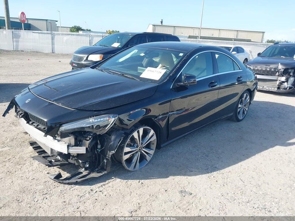 WDDSJ4EBXJN526203 2018 MERCEDES-BENZ CLA 250 photo no. 2