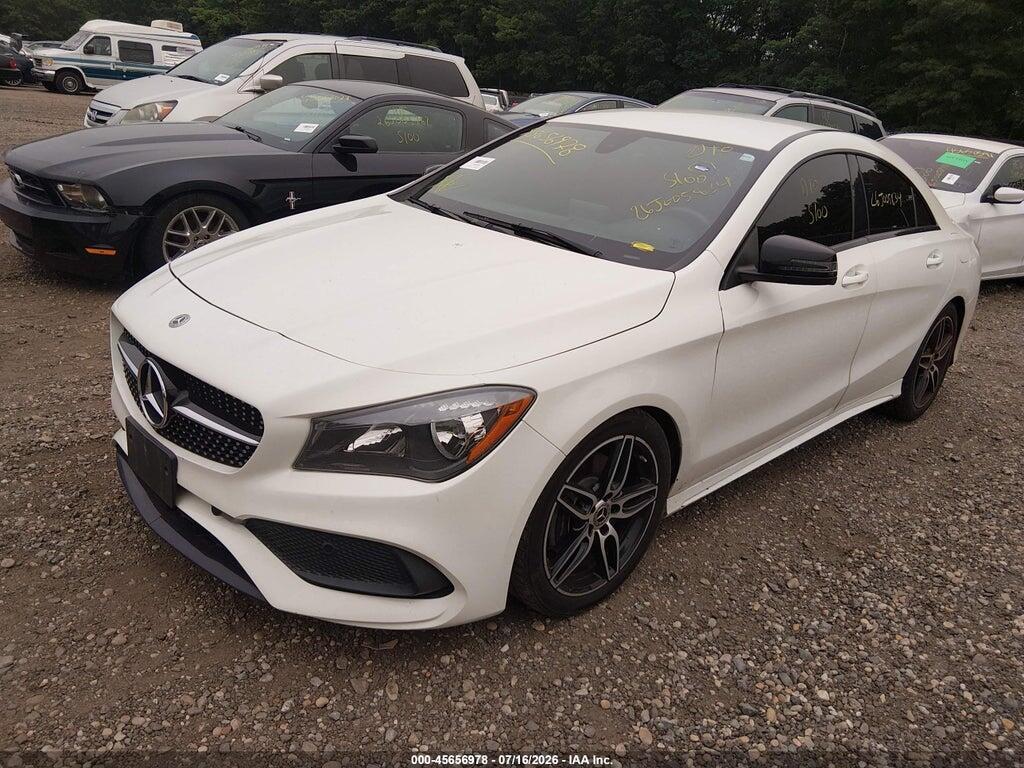 WDDSJ4EB9JN533935 2018 MERCEDES-BENZ CLA 250 photo no. 2