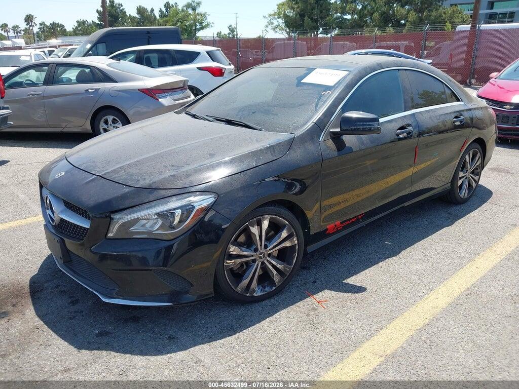 WDDSJ4EBXJN540425 2018 MERCEDES-BENZ CLA 250 photo no. 2