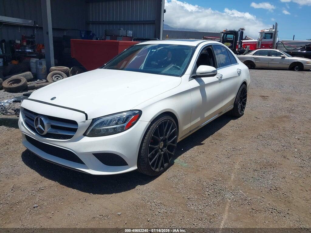 WDDWF8DB0KR502370 2019 MERCEDES-BENZ C 300 photo no. 2