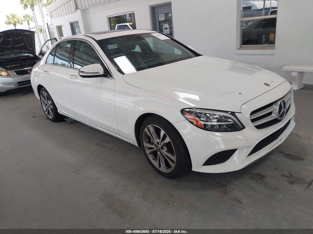 55SWF8DB2KU289310 2019 MERCEDES-BENZ C 300 photo no. 1