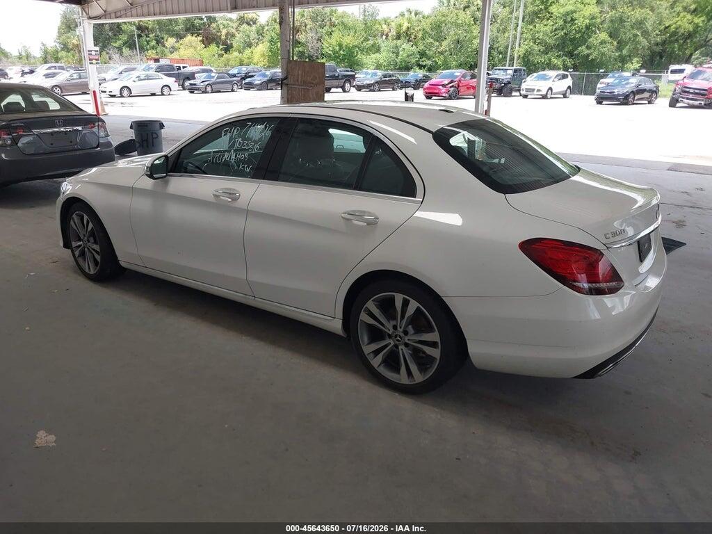 55SWF8DB2KU289310 2019 MERCEDES-BENZ C 300 photo no. 3