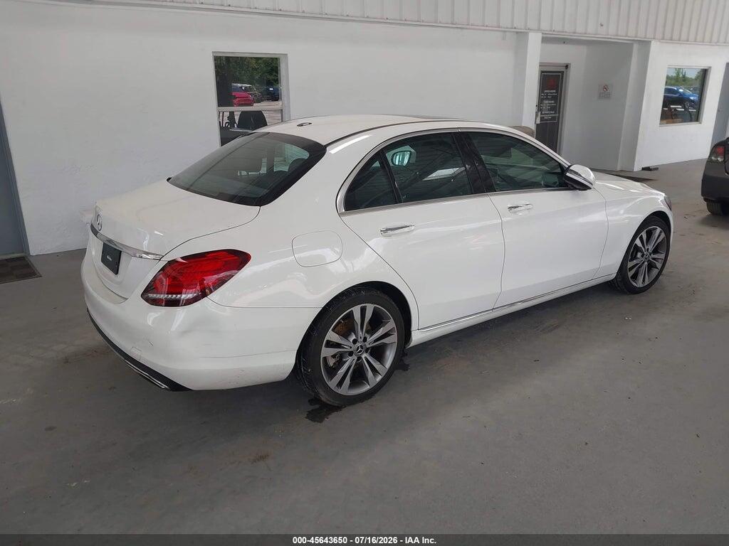55SWF8DB2KU289310 2019 MERCEDES-BENZ C 300 photo no. 4