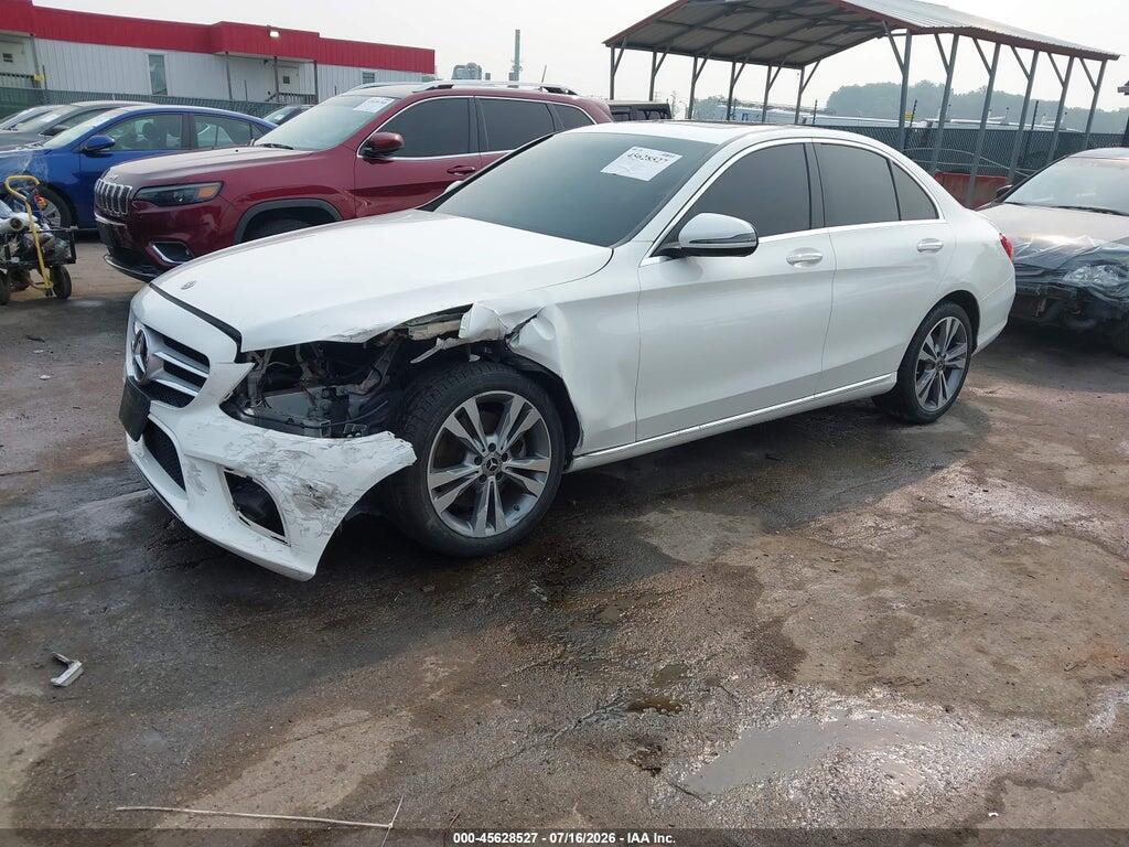 WDDWF8EB0KR512878 2019 MERCEDES-BENZ C 300 photo no. 2