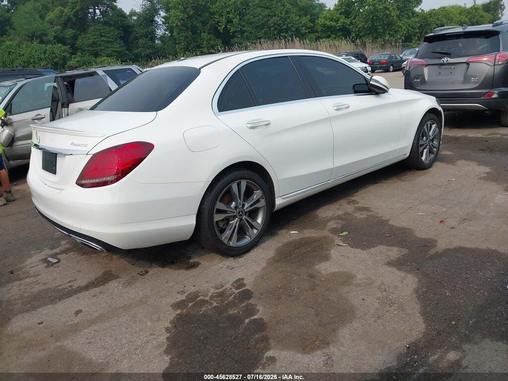 WDDWF8EB0KR512878 2019 MERCEDES-BENZ C 300 photo no. 4