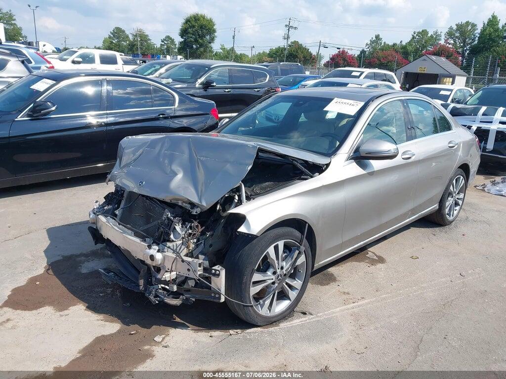 55SWF8EB8KU291058 2019 MERCEDES-BENZ C 300 photo no. 2