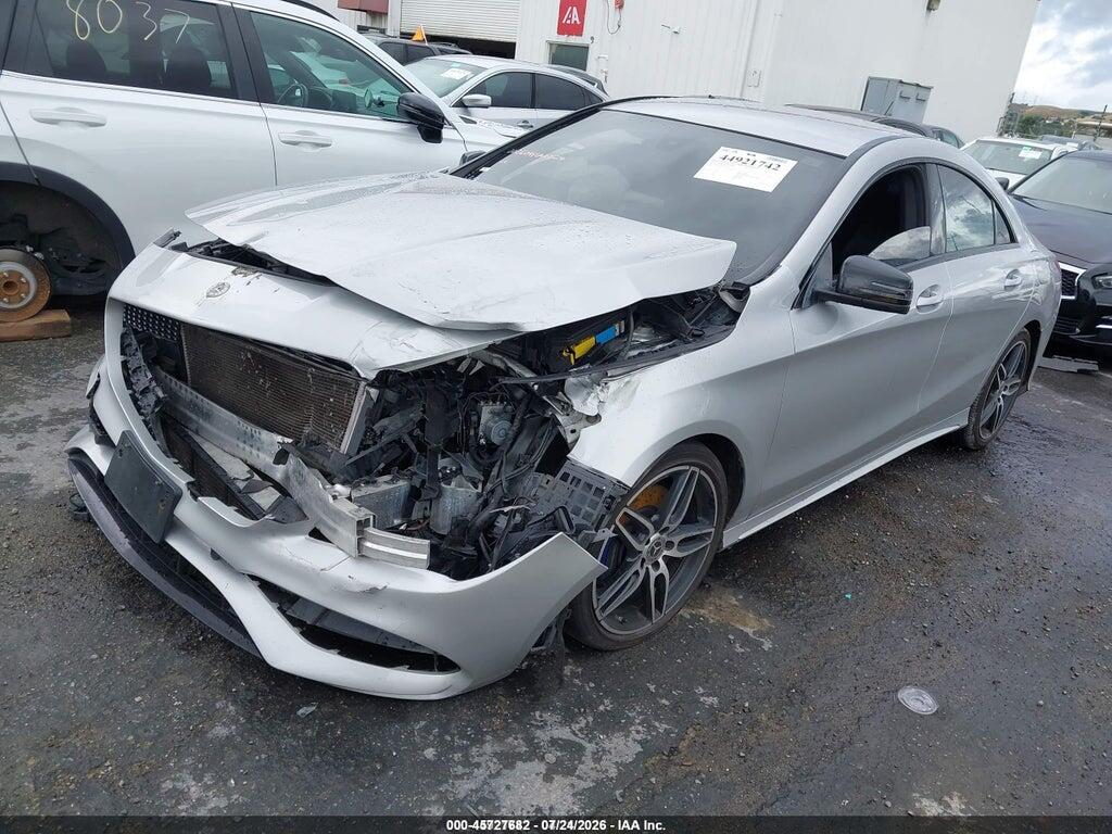 WDDSJ4EB7KN699081 2019 MERCEDES-BENZ CLA 250 photo no. 2