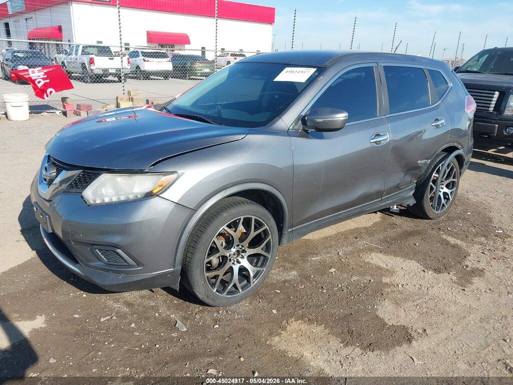 KNMAT2MV3FP578266 2015 NISSAN ROGUE photo no. 2