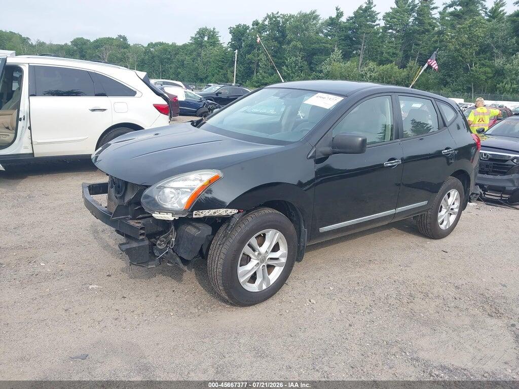 JN8AS5MV2FW770874 2015 NISSAN ROGUE SELECT photo no. 2