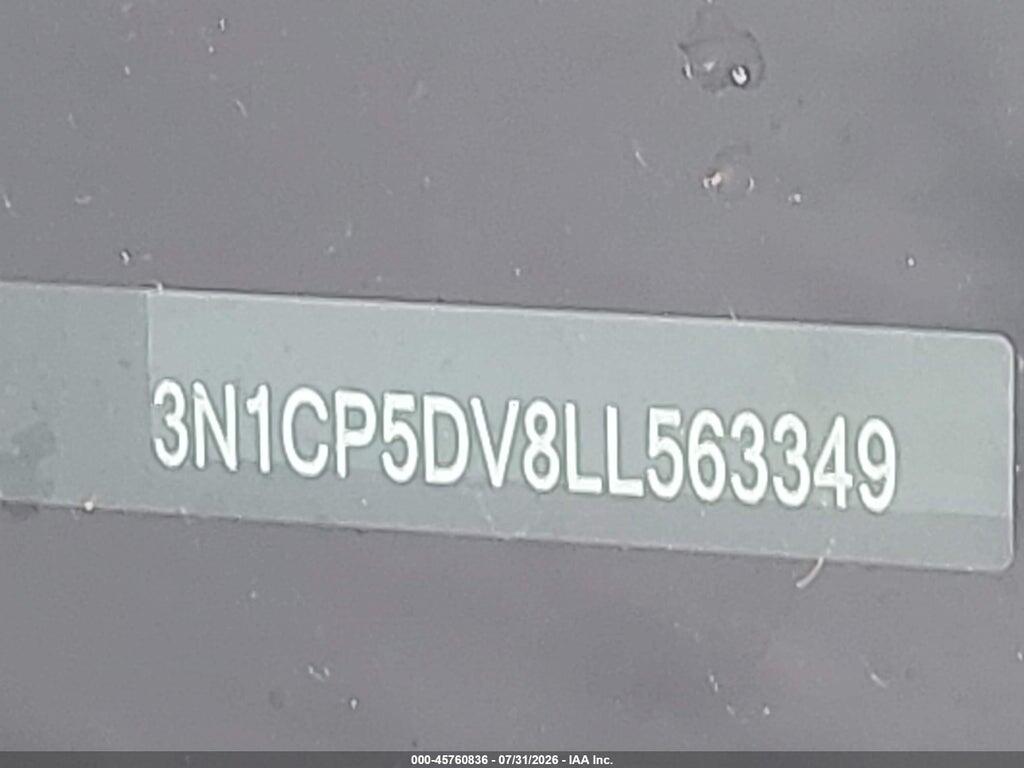 3N1CP5DV8LL563349 2020 NISSAN KICKS photo no. 9