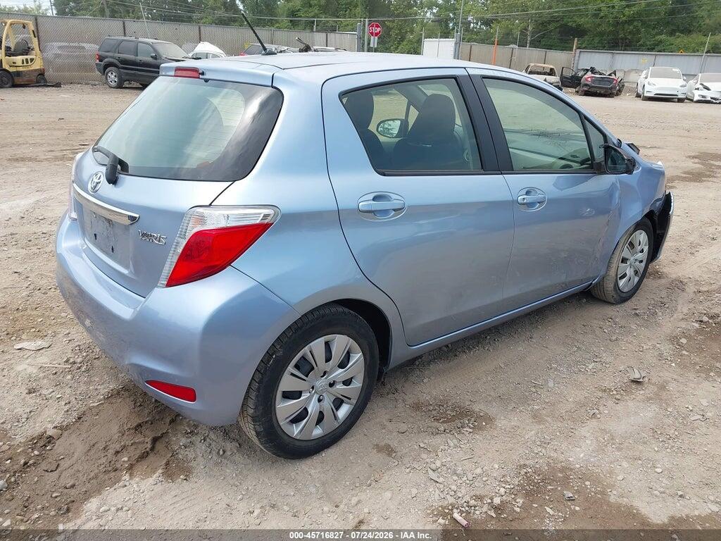 JTDKTUD30DD549871 2013 TOYOTA YARIS photo no. 4