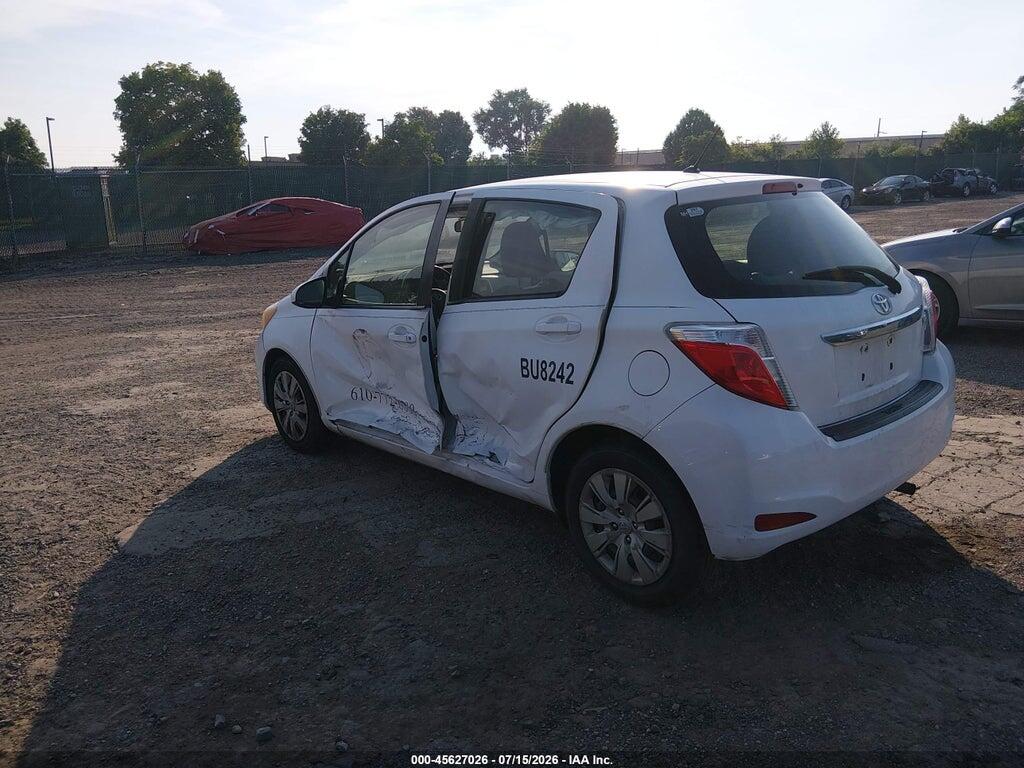 JTDKTUD33DD565840 2013 TOYOTA YARIS photo no. 3