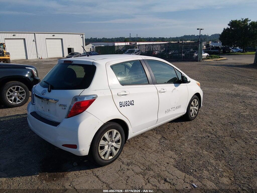 JTDKTUD33DD565840 2013 TOYOTA YARIS photo no. 4
