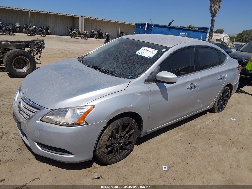 3N1AB7APXFL686811 2015 NISSAN SENTRA photo no. 2