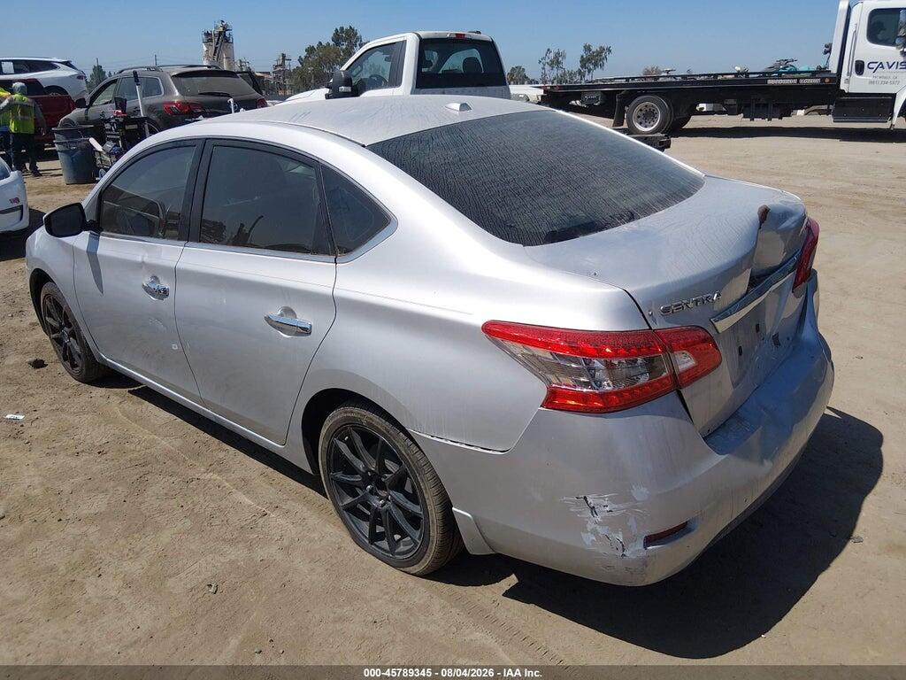 3N1AB7APXFL686811 2015 NISSAN SENTRA photo no. 3
