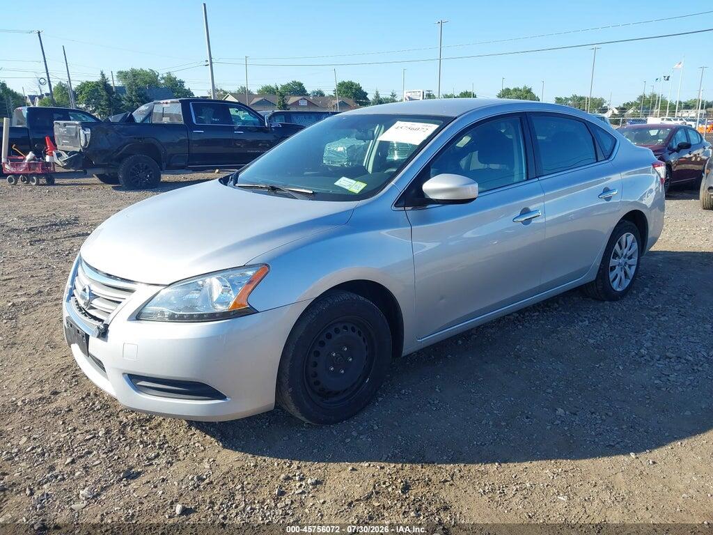 3N1AB7AP1FY243997 2015 NISSAN SENTRA photo no. 2