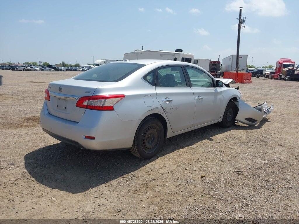 3N1AB7AP1FL664549 2015 NISSAN SENTRA photo no. 4