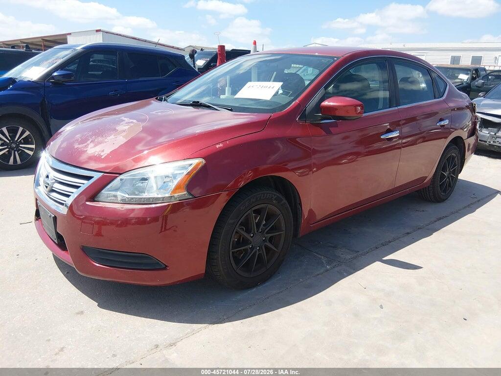 3N1AB7AP4FL659684 2015 NISSAN SENTRA photo no. 2