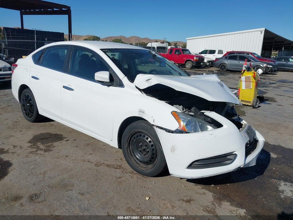 3N1AB7AP1FY264218 2015 NISSAN SENTRA photo no. 1