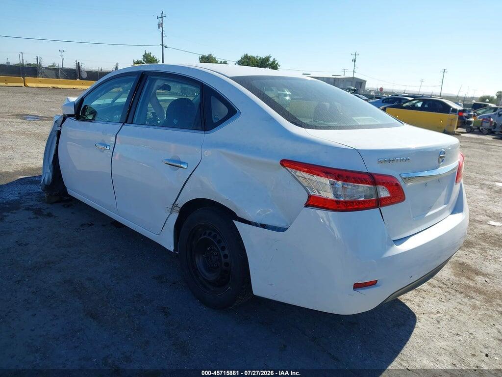 3N1AB7AP1FY264218 2015 NISSAN SENTRA photo no. 3