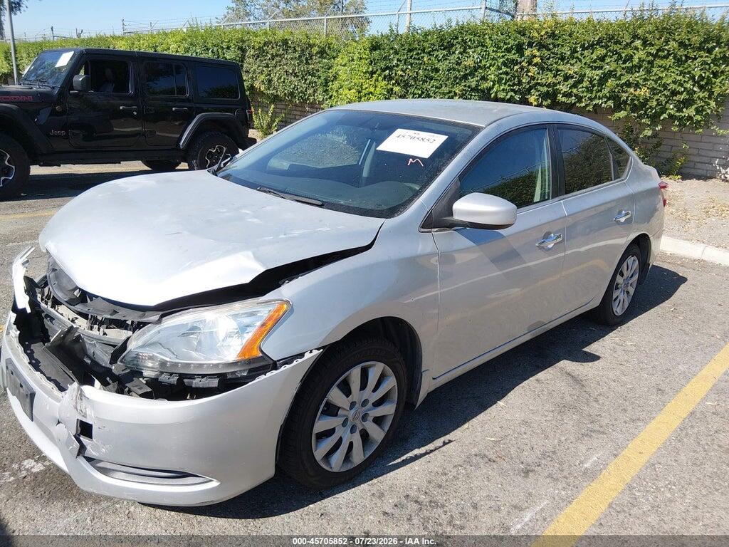 3N1AB7AP4FY219421 2015 NISSAN SENTRA photo no. 2
