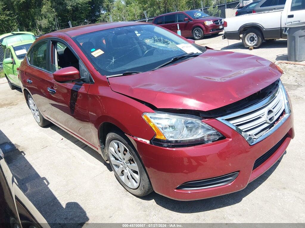 3N1AB7AP2FL681229 2015 NISSAN SENTRA photo no. 1