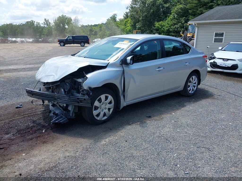3N1AB7AP1FY226083 2015 NISSAN SENTRA photo no. 2