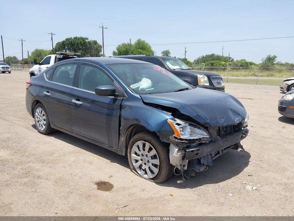 3N1AB7AP2FL684244 2015 NISSAN SENTRA photo no. 1