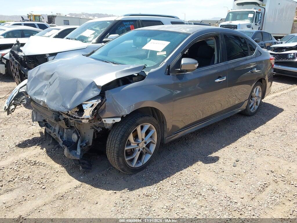 3N1AB7AP4FY291185 2015 NISSAN SENTRA photo no. 2