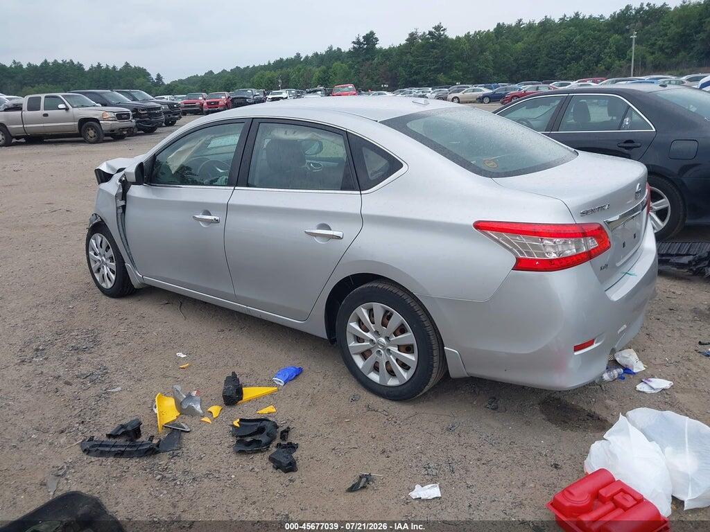 3N1AB7APXFL684346 2015 NISSAN SENTRA photo no. 3