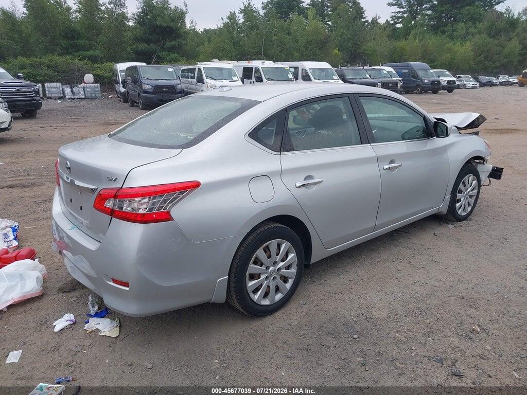3N1AB7APXFL684346 2015 NISSAN SENTRA photo no. 4