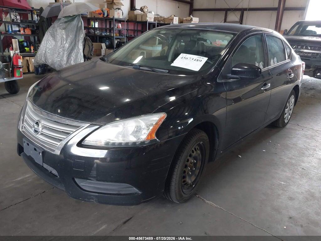 3N1AB7AP2FY316908 2015 NISSAN SENTRA photo no. 2