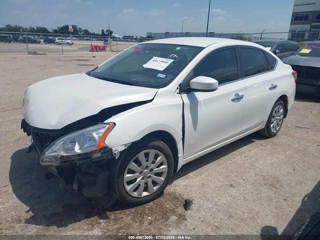 3N1AB7AP2FY288172 2015 NISSAN SENTRA photo no. 2