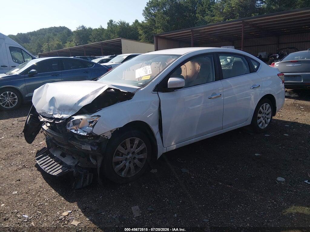 3N1AB7AP1FY357112 2015 NISSAN SENTRA photo no. 2