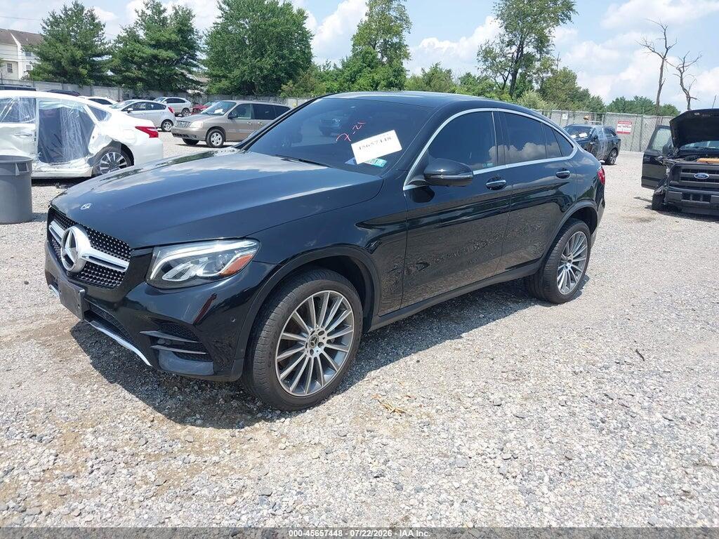 WDC0J4KB6JF391814 2018 MERCEDES-BENZ GLC 300 COUPE photo no. 2