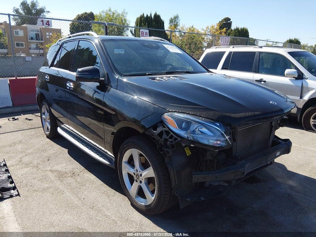 4JGDA5HB0JB175044 2018 MERCEDES-BENZ GLE 350 photo no. 1