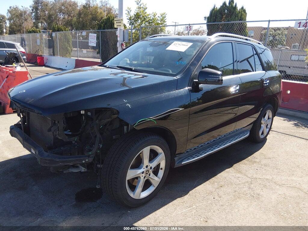 4JGDA5HB0JB175044 2018 MERCEDES-BENZ GLE 350 photo no. 2