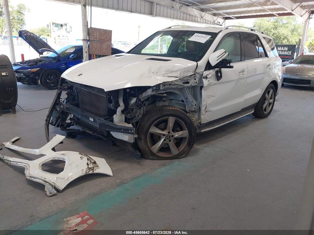 4JGDA5JB4JB041471 2018 MERCEDES-BENZ GLE 350 photo no. 2