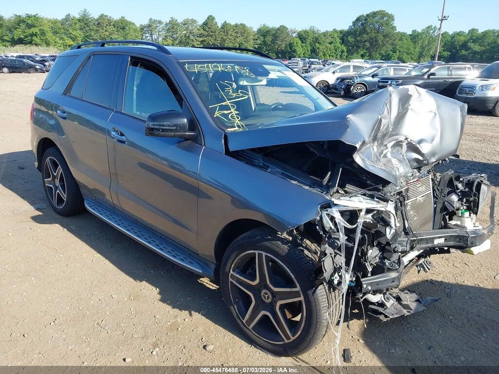 4JGDA5HB0JB074022 2018 MERCEDES-BENZ GLE 350 photo no. 1