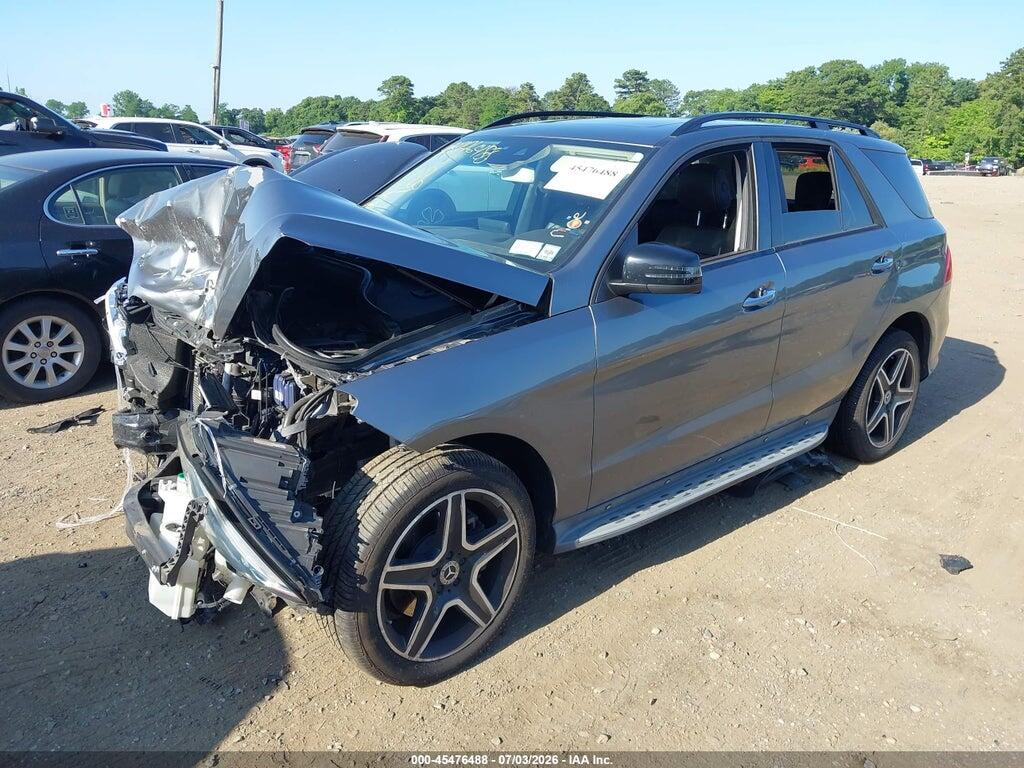 4JGDA5HB0JB074022 2018 MERCEDES-BENZ GLE 350 photo no. 2